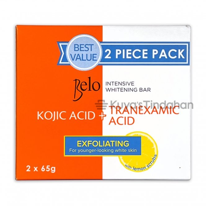 Belo Kojic Acid & Tranexamic Acid EXFOLIATING Bar 65g x 2