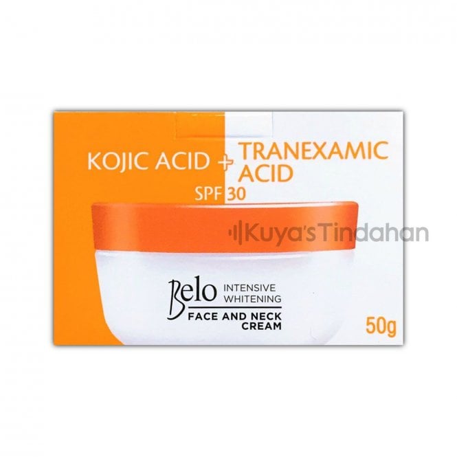 Belo Kojic Acid & Tranexamic Acid Lightening & Brightening Face & Neck Cream 50g - NEW LOWER PRICE!