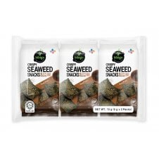 Bibigo Crispy Seaweed Snacks Korean BBQ 5g x 3 (15g)