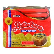 Butter Cream Crackers Ensaymada Flavor 250g (10 x 25g packs)