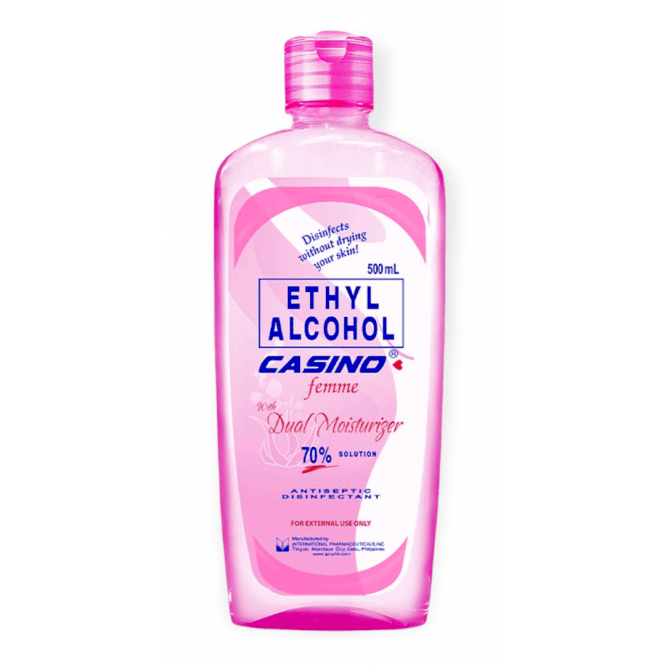 Casino with Dual Moisturizer 70% Solution 500ml - £1 OFF!