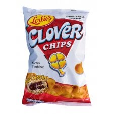 Clover Chips Barbecue Flavored Corn Snacks
