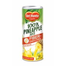 Del Monte 100% Pineapple Juice Fiber Enriched 240ml