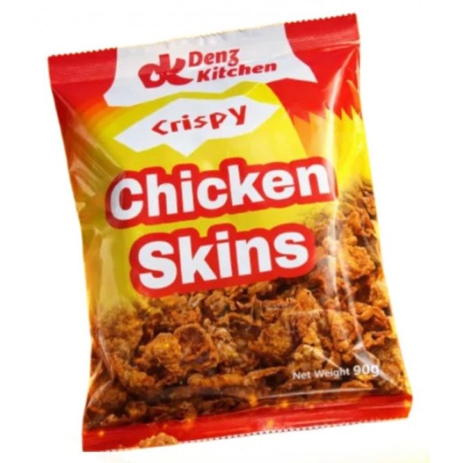 Denz Kitchen Crispy Chicken Skins 90g - INTRODUCTORY OFFER!