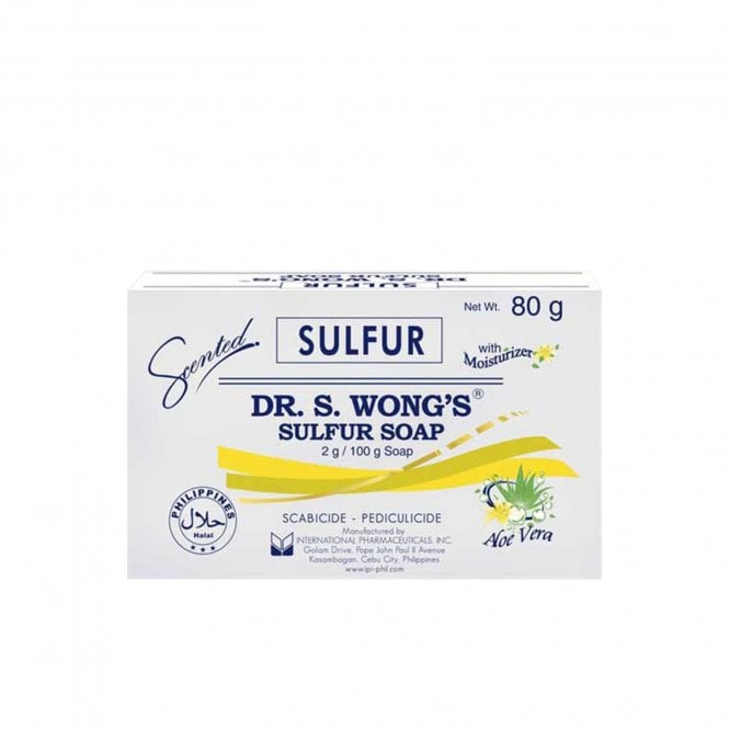 Dr S. Wong's Sulfur Soap with Moisturizer 80g