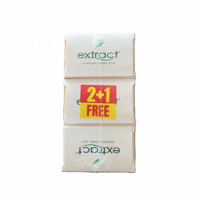 Extract Skin Lightening & Brightening Herbal Soap Papaya Calamansi 125g (2+1)