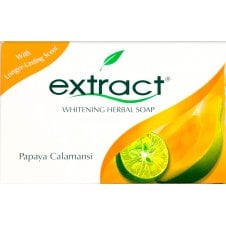 Extract Skin Lightening & Brightening Herbal Soap Papaya Calamansi 125g