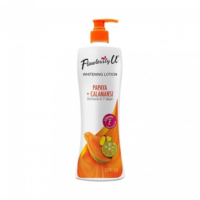 Flawlessly U Papaya + Calamansi Whitening Lotion with Pump 500ml