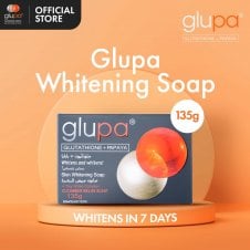 Glupa Glutathione & Papaya Skin Lightening & Brightening Soap 135g - NEW LOWER PRICE!