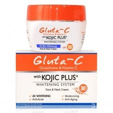 Gluta-C with Kojic Plus Lightening & Brightening Face & Neck Cream 25g