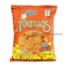 Granny Goose CHEESE FLAVOURED Tortillos 100g 