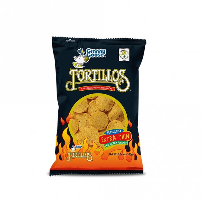 Granny Goose CHILI FLAVOURED Tortillos 100g 