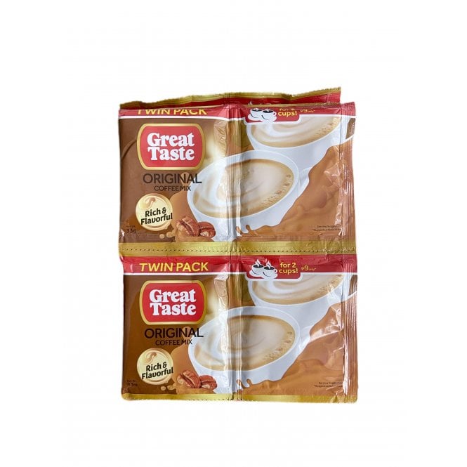 Great Taste ORIGINAL Coffee Mix 330g 20 x 16.5g sachets (20 Cups) - NEW LOWER PRICE!