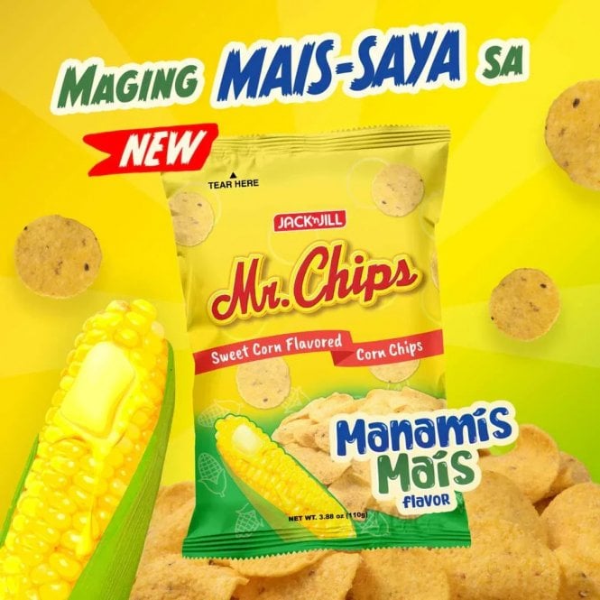 Jack n Jill Jack 'n Jill Mr. Chips Manamis Mais Flavor 110g
