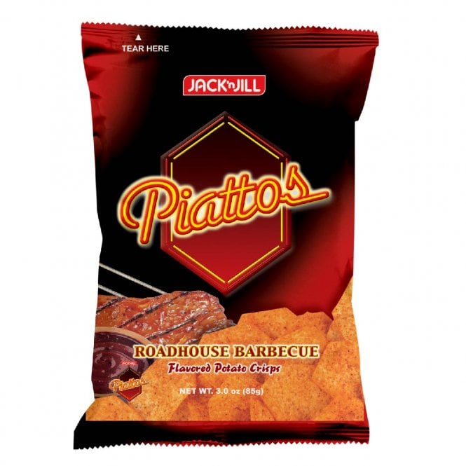 Jack n Jill Piattos Roadhouse Barbecue 85g 