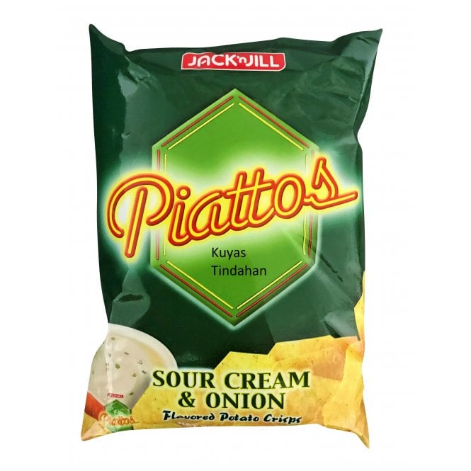 Jack n Jill Piattos Sour Cream & Onion 85g