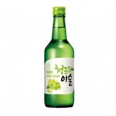 Jinro Chamisul Green Grape Soju 350ml (13% Vol) No1 Selling Soju in Korea - £1 OFF!