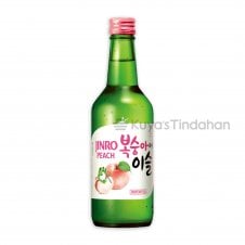 Jinro Chamisul Peach Soju 350ml (13% Vol) No1 Selling Soju in Korea - £1 OFF!