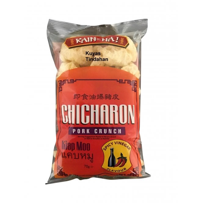 Kain-Na Chicharon Spicy Vinegar 70g
