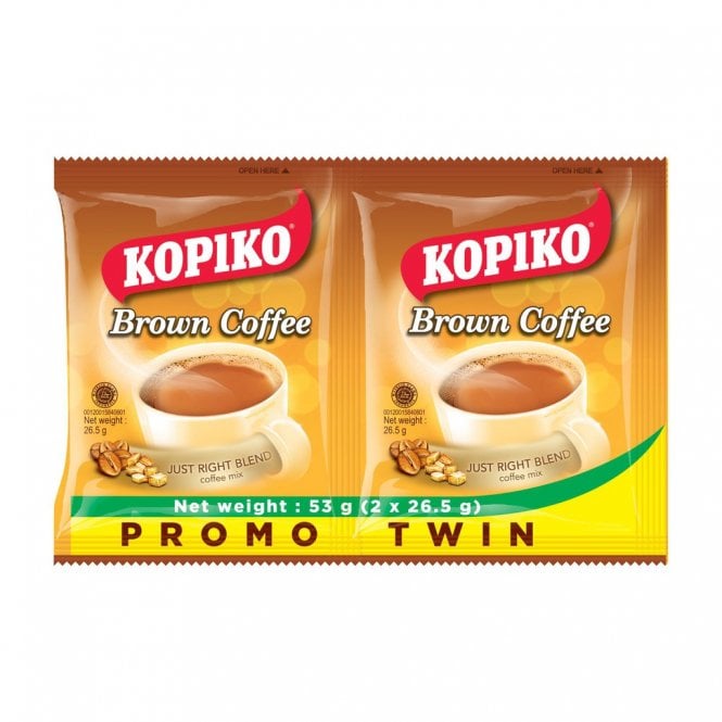 Kopiko 3-in-1 Brown Coffee - £1 OFF Twin Packet (20 Sachets)