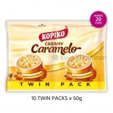 Kopiko 3-in-1 Creamy CARAMELO (10 x TWIN PACKS) - MAKES 20 CUPS