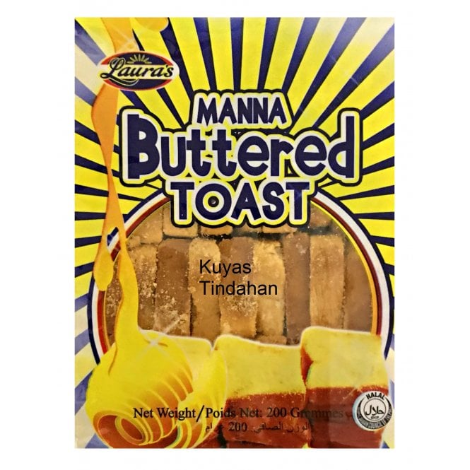 Laura's Manna Buttered Toast 200g - ONLY £1.99