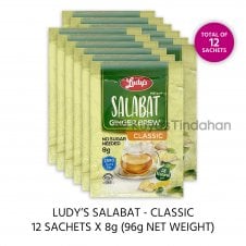Ludy's Instant Ginger Brew Salabat ORIGINAL 8g x 12 Sachets