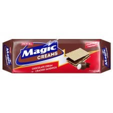 Magic Creams CHOCOLATE Cream Cracker Sandwich 28g x 10 Packs
