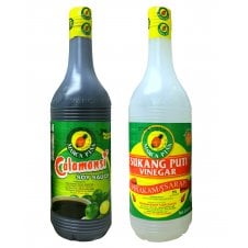Marca Pina Value Pack CALAMANSI Soy Sauce 1ltr & Vinegar 1ltr