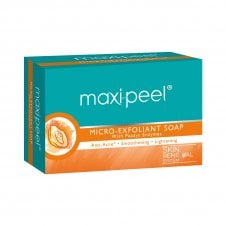 Maxi-Peel Micro-Exfoliant Papaya Skin Lightening & Brightening Soap 125g