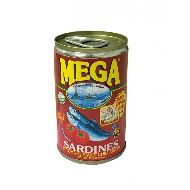 Mega Sardines in Tomato Sauce Chili Added 150g