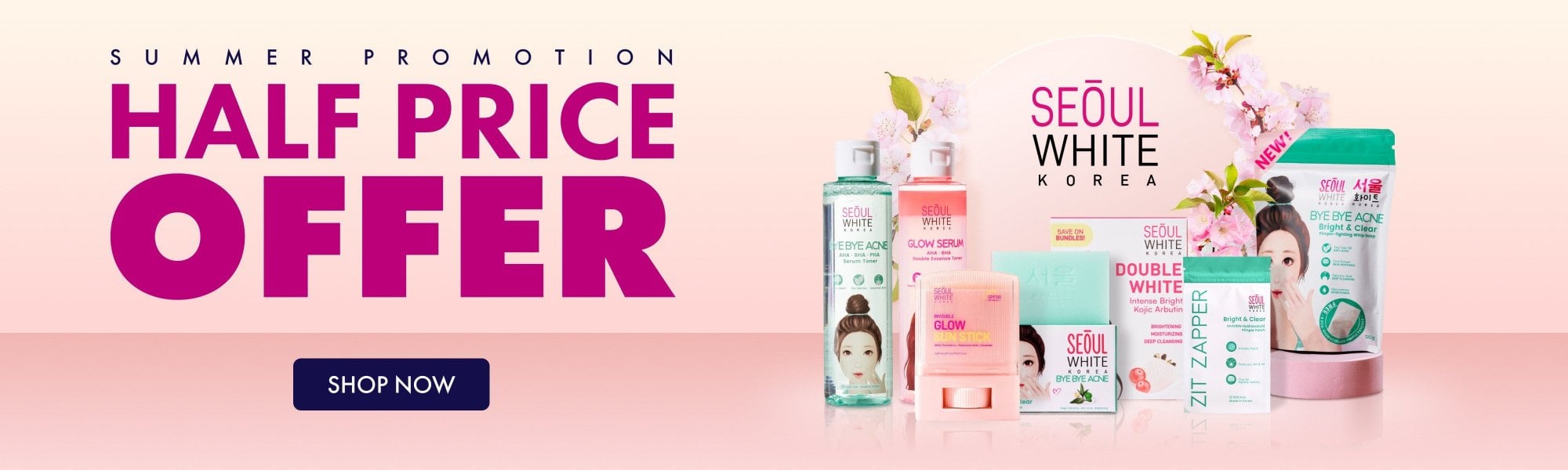 Seoul White 50% Off Promo