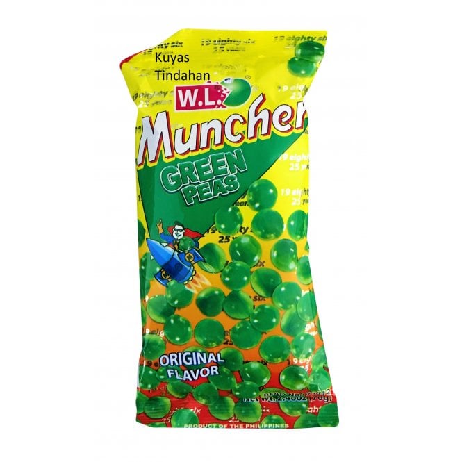 Muncher Green Peas ORIGINAL Flavor 70g - 50p OFFER!
