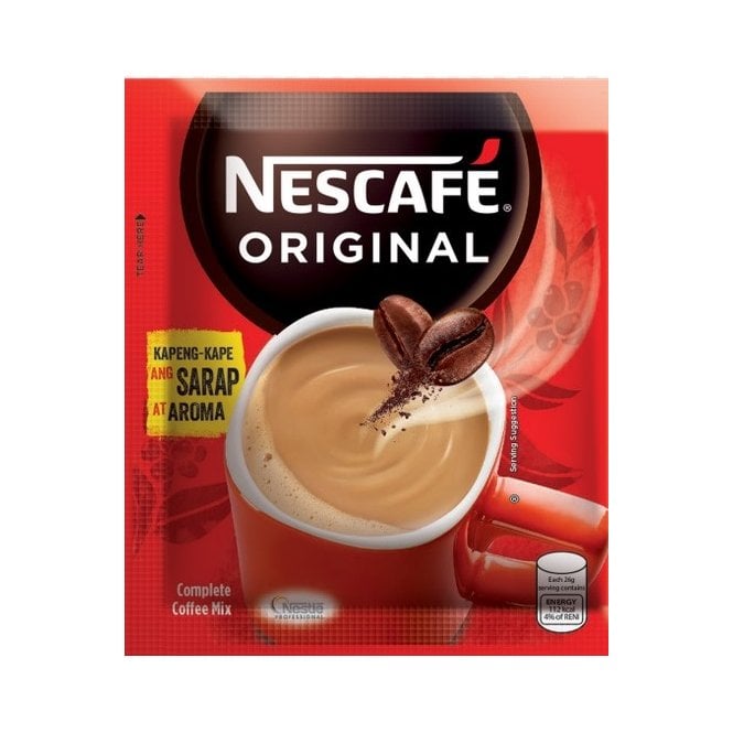 Nescafe Original Coffee 20g x 10 Sachets (Philippines)