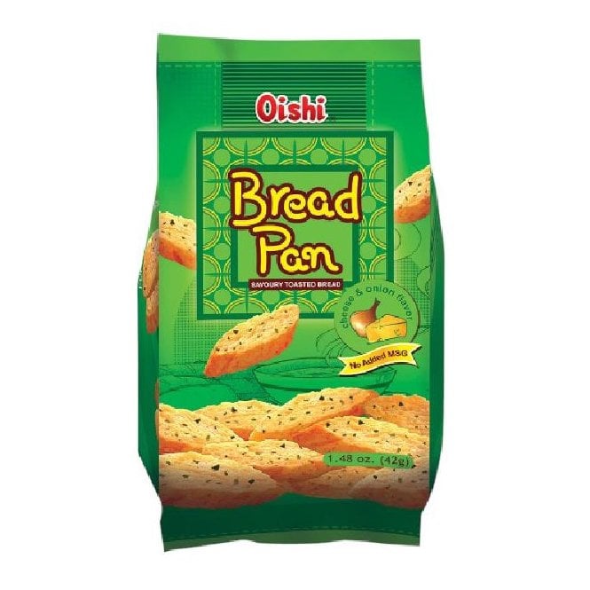 Oishi Bread Pan Cheese & Onion Toast 42g