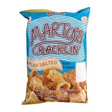 Oishi Marty's Cracklin' Plain Salted 90g