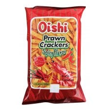Oishi Prawn Crackers Spicy 60g 