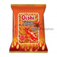 Oishi Prawn Crackers Sweet & Extra Hot Flavor 60g 