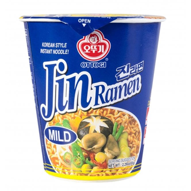 Ottogi Otoki () Jin Ramen Cup MILD 65g