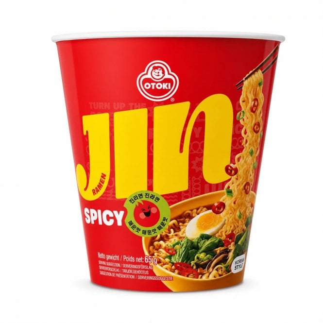 Ottogi Otoki () Jin Ramen Cup SPICY 65g