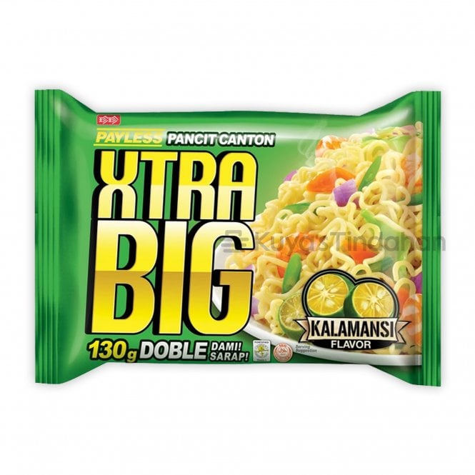 Payless Pancit Canton Xtra Big KALAMANSI Flavor 125g