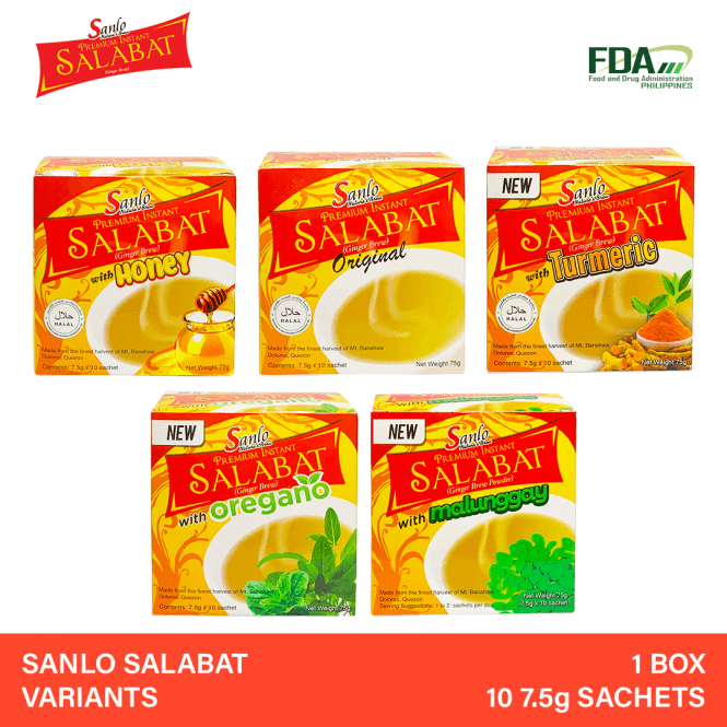 Sanlo Instant Salabat x 10 Sachet - INTRODUCTORY OFFER!
