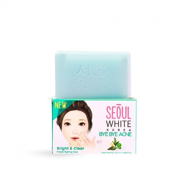 Seoul White Korea Bye Bye Acne Bright & Clear Pimple-Fighting Soap 60g - HALF PRICE OFFER!