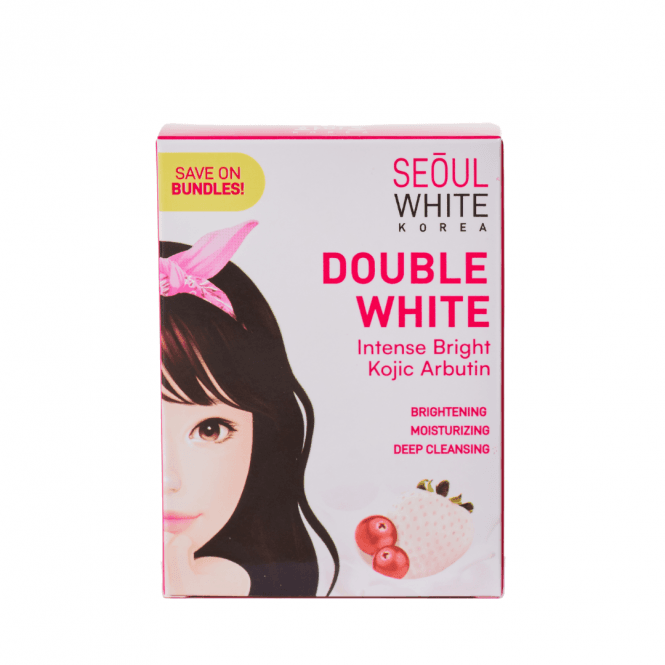 Seoul White Korea Double White Intense Bright Kojic Arbutin 60g x2 - HALF PRICE OFFER!