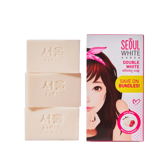 Seoul White Korea Double White Intense Bright Kojic Arbutin 60g x3 - HALF PRICE OFFER!