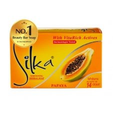Silka Papaya Skin Lightening & Brightening Soap 135g x 72 (1 case)