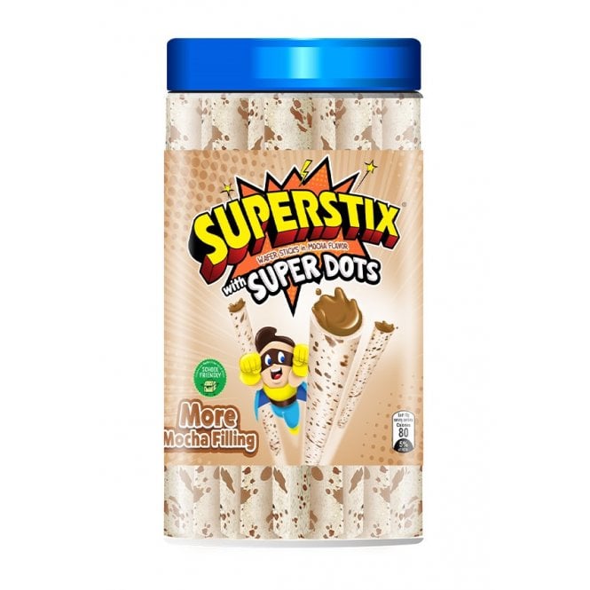 Superstix Wafer Sticks Mocha Flavor 324g 