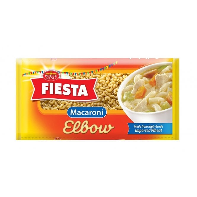 White King Fiesta Elbow Macaroni 400g - NEW LOWER PRICE!