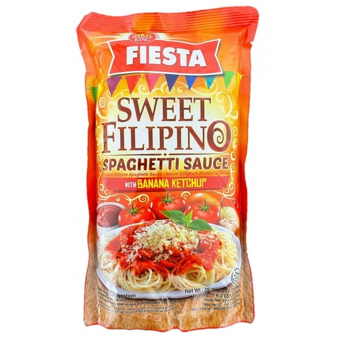 White King Fiesta SWEET FILIPINO Spaghetti Sauce 1kg - £1.99 PROMO PRICE!